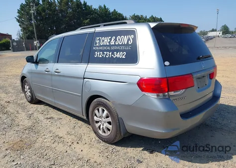 2008 Honda Odyssey Ex-L z USA, uszkodzony, nr VIN 5FNRL38708B113560